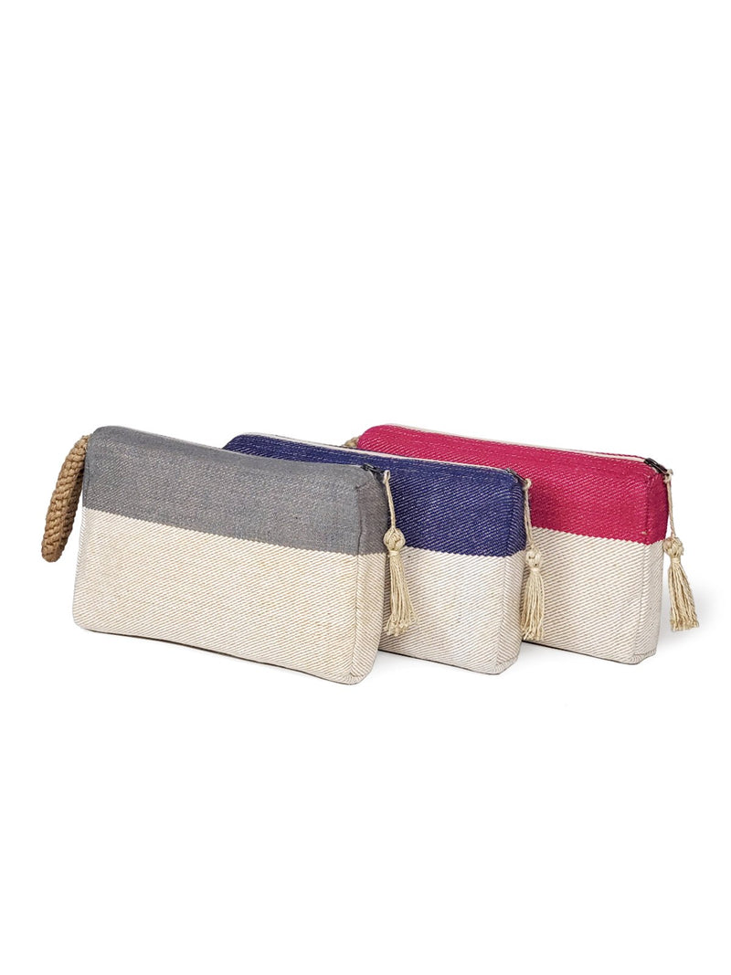 Block A Clutch - Pink - ourCommonplace