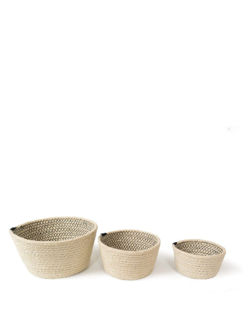 Amari Bowl - Black (Set Of 3) - ourCommonplace