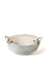 Amari Fruit Bowl - Blue (Set Of 3) - ourCommonplace