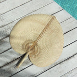 Balinese Woven Hand Fan "Ono" - ourCommonplace