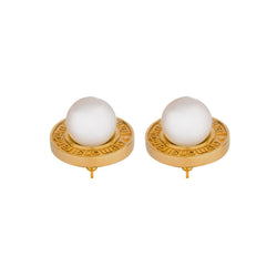 QED Pearl Earrings GOLD - ourCommonplace