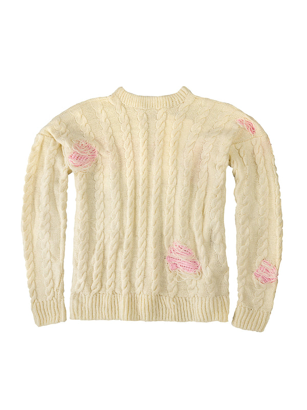 QUOD RIP PULLOVER CREAM - ourCommonplace