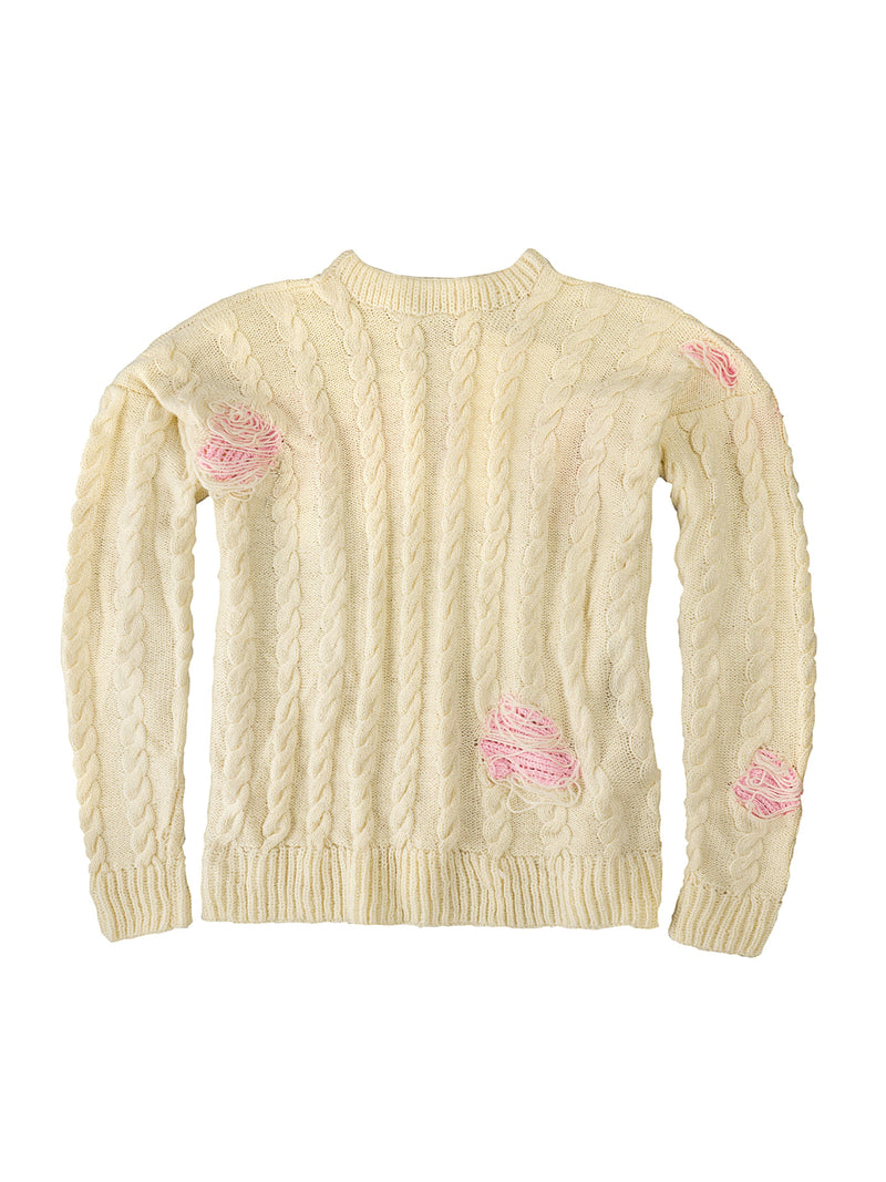 QUOD RIP PULLOVER CREAM - ourCommonplace