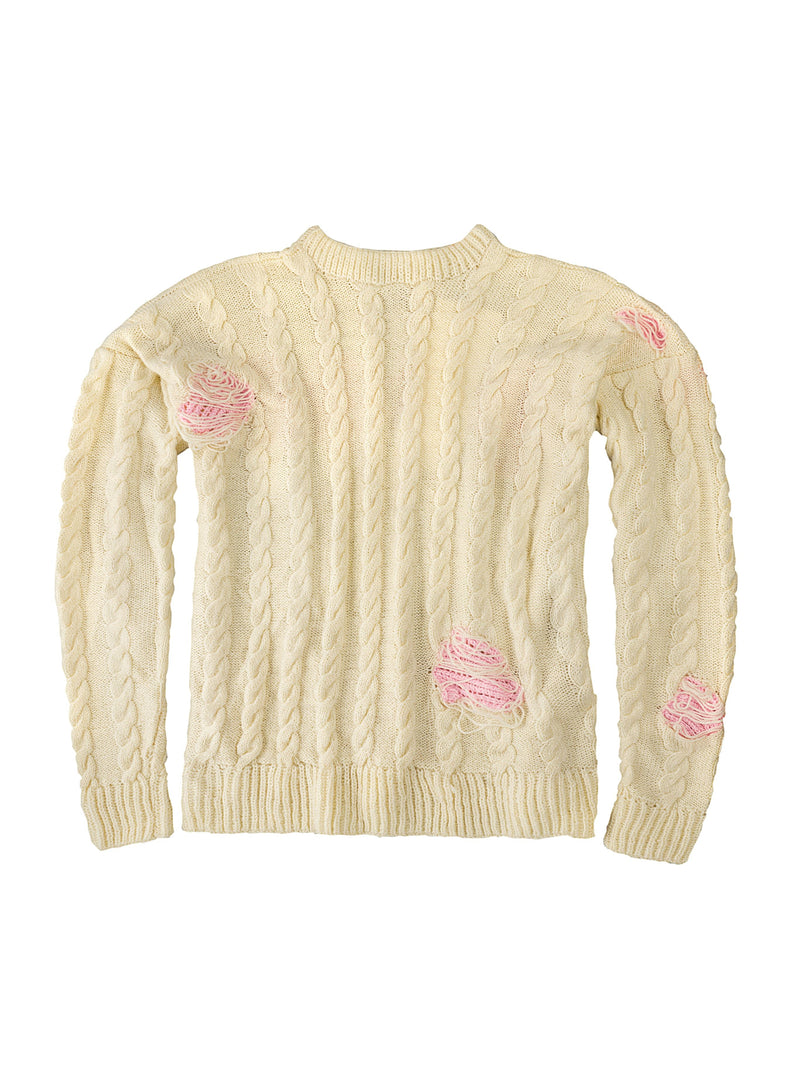 QUOD RIP PULLOVER CREAM - ourCommonplace
