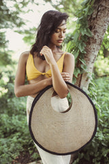SOLO Halo Jute Straw Bag - ourCommonplace