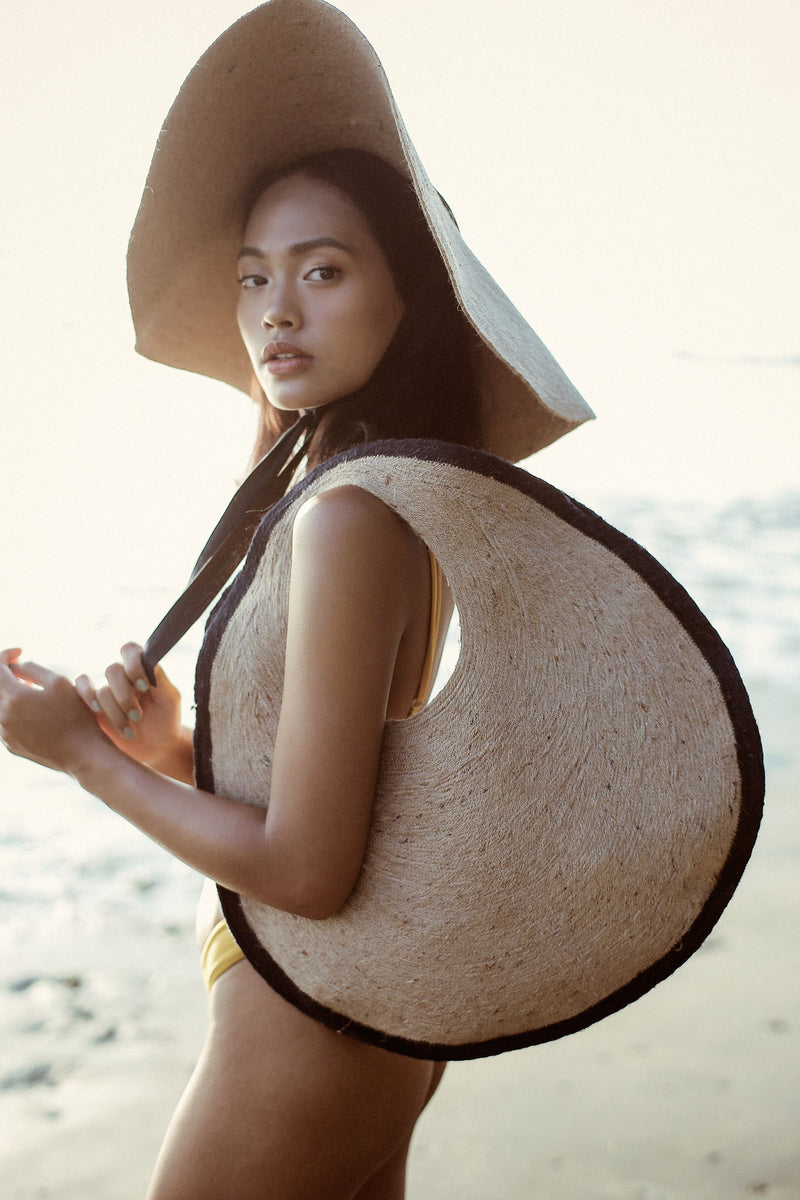 SOLO Halo Jute Straw Bag - ourCommonplace