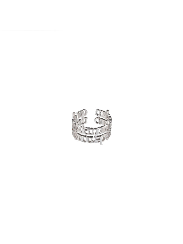 QED GRILL RING SILVER - ourCommonplace