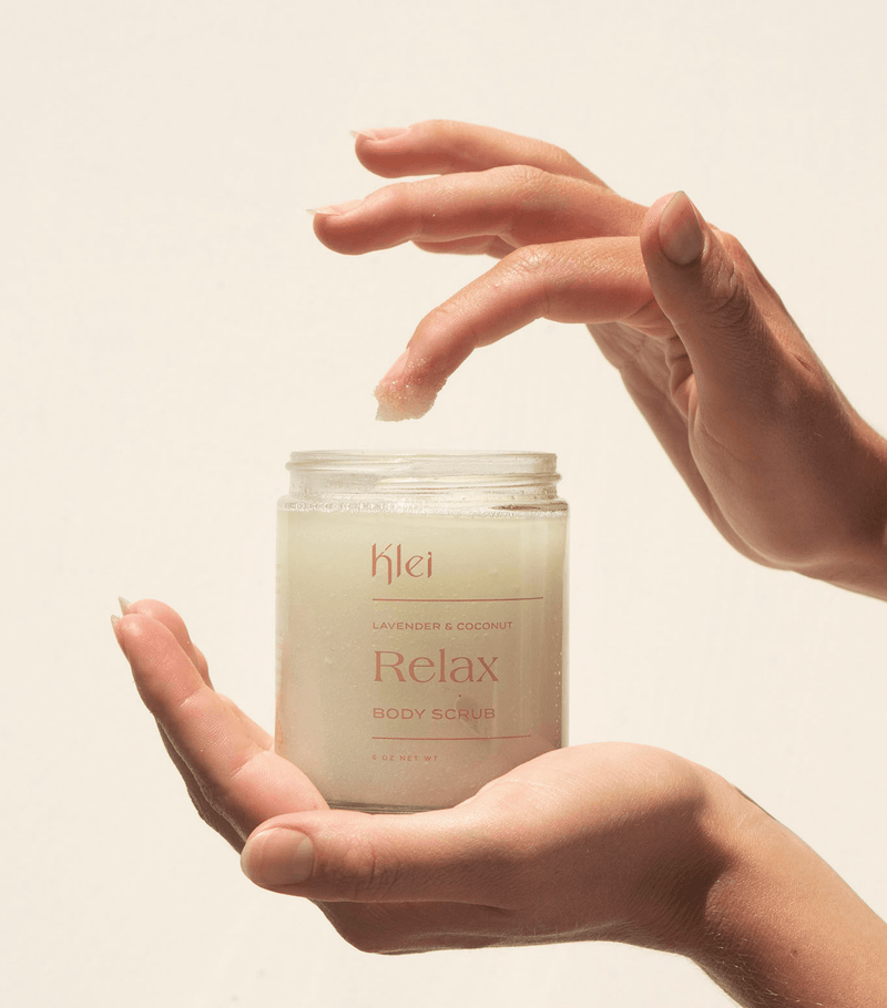 Relax Lavender & Coconut Body Scrub - ourCommonplace