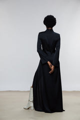 Lana Dress / Black Silk - ourCommonplace