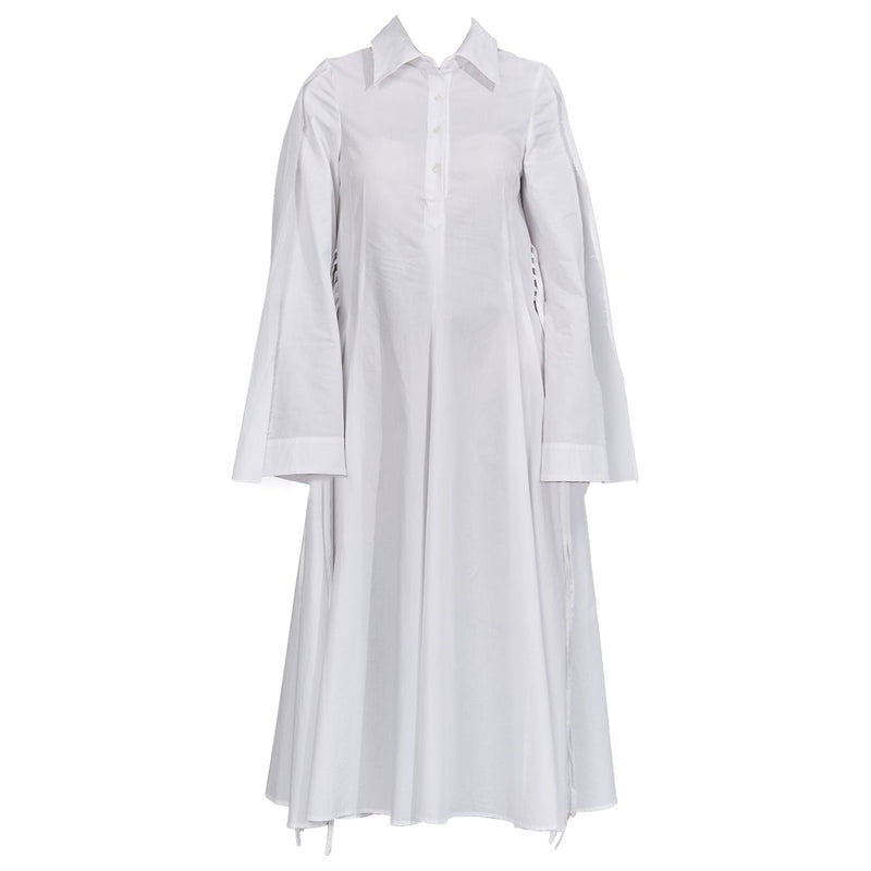 CLASSIC SHIRT DRESS WHITE - ourCommonplace