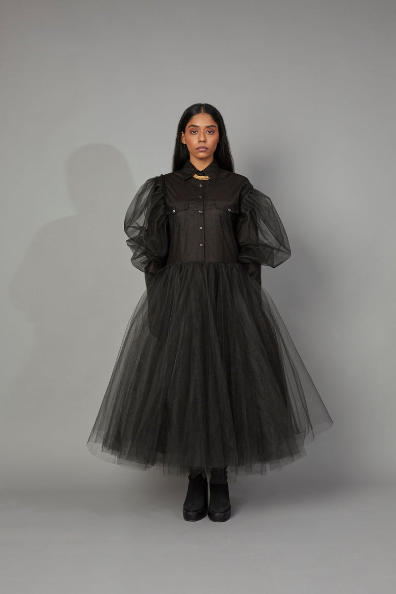 WOLF WING TULLE DRESS - ourCommonplace