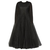 BOTTLE BRUSH TULLE DRESS BLACK - ourCommonplace