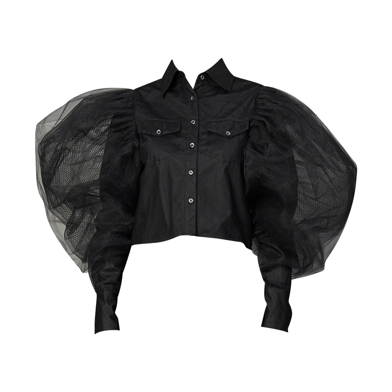 WOLF WING TULLE BLOUSE - ourCommonplace