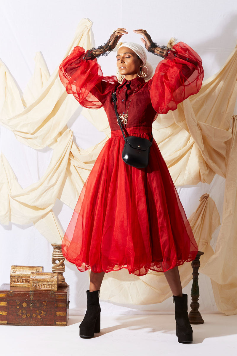 red parachute dress Parachute Dress Red