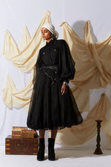 Parachute Dress Black - ourCommonplace