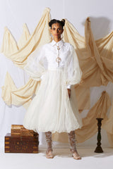 PARACHUTE DRESS IVORY - ourCommonplace