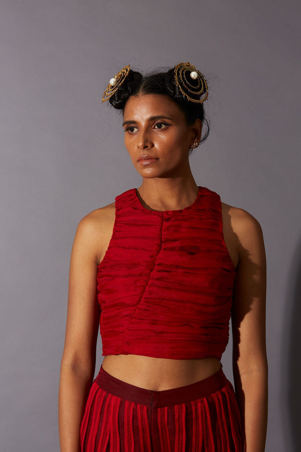 HAND DRAPED RACER BACK TOP - ourCommonplace