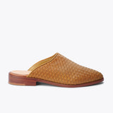 Ama Woven Mule Woven Almond - ourCommonplace