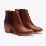 Heeled Chelsea Boot Brandy - ourCommonplace