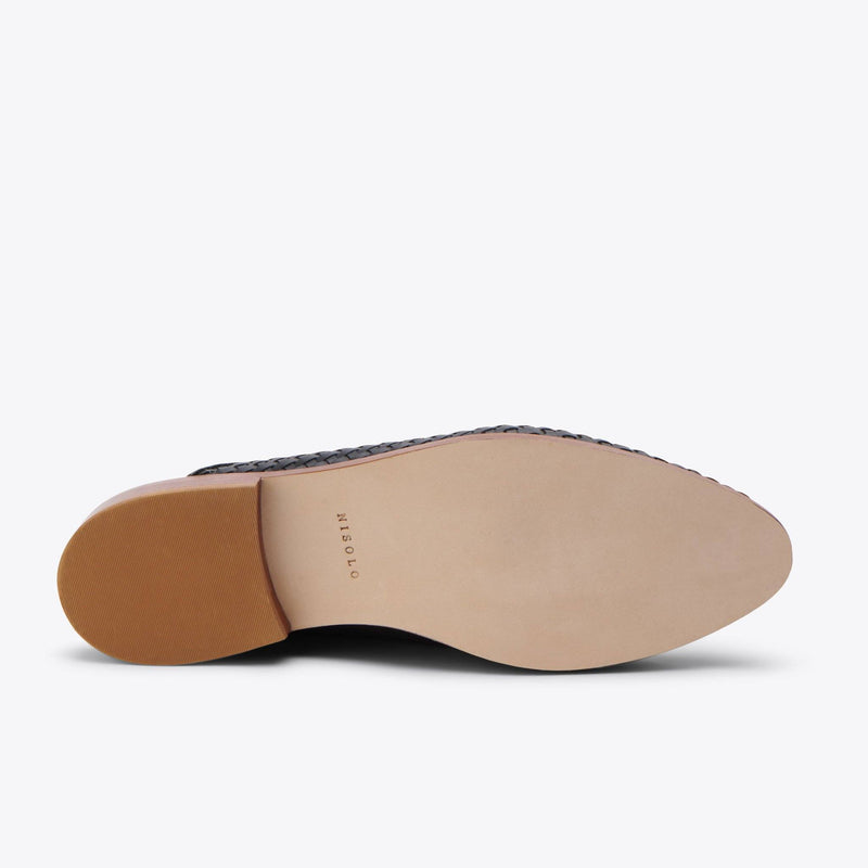 Ama Woven Mule Woven Almond - ourCommonplace