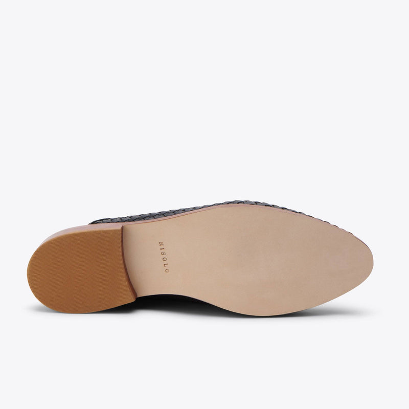 Ama Woven Mule Woven Black - ourCommonplace