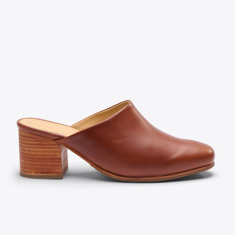 All-Day Heeled Mule Brandy - ourCommonplace