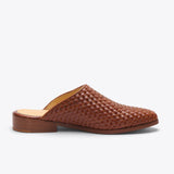 Ama Woven Mule Woven Brandy - ourCommonplace