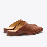Ama Woven Mule Woven Brandy - ourCommonplace