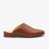 Ama Woven Mule Woven Brandy - ourCommonplace