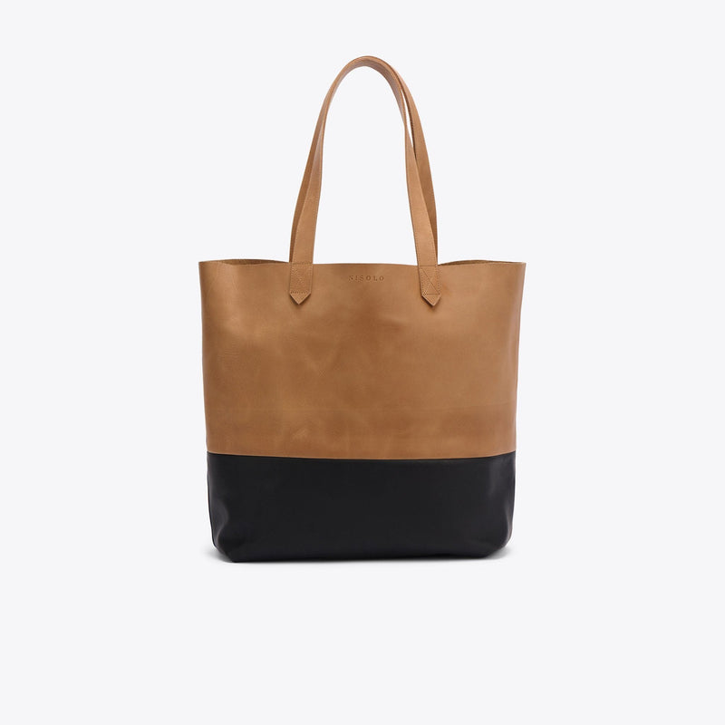 Lori Tote Almond/Black - ourCommonplace