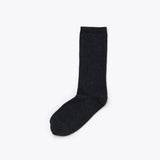 Cotton Crew Sock Black Multicolor Marl - ourCommonplace