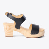 All-Day Open Toe Clog Black - ourCommonplace