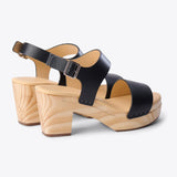 All-Day Open Toe Clog Black - ourCommonplace