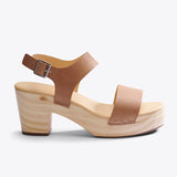 All-Day Open Toe Clog Almond - ourCommonplace