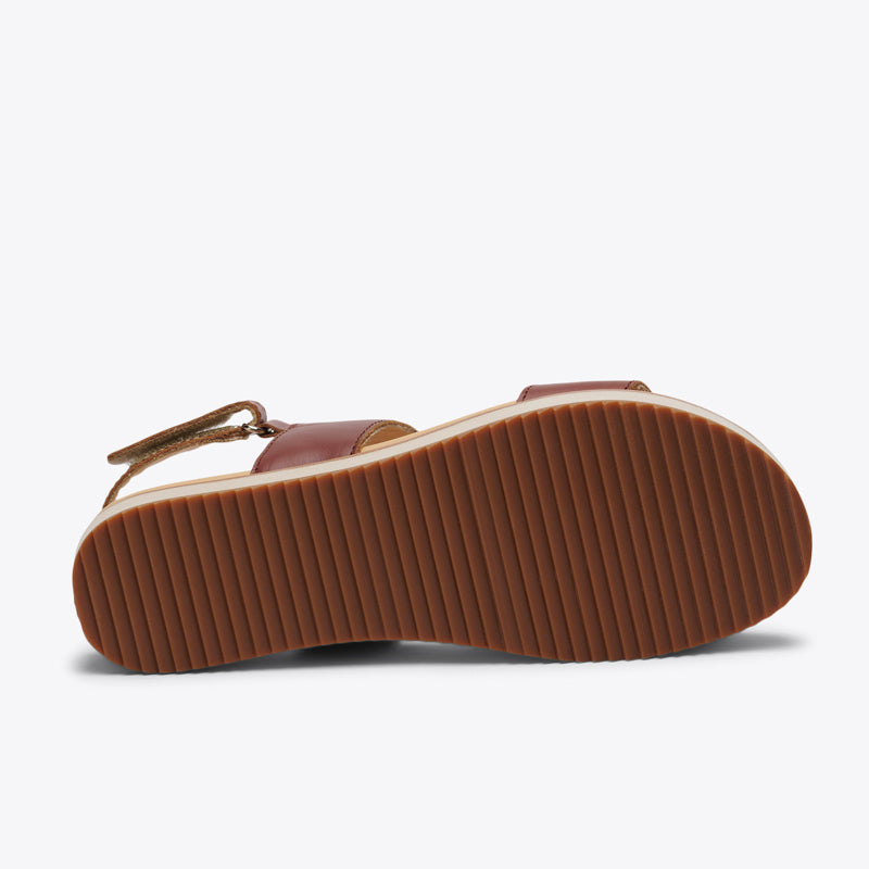 Go-to Flatform Sandal Brandy - ourCommonplace