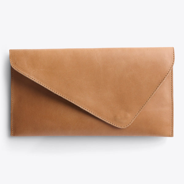 Luisa Clutch Almond - ourCommonplace