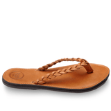 The Trenza Leather Flip Flop - ourCommonplace
