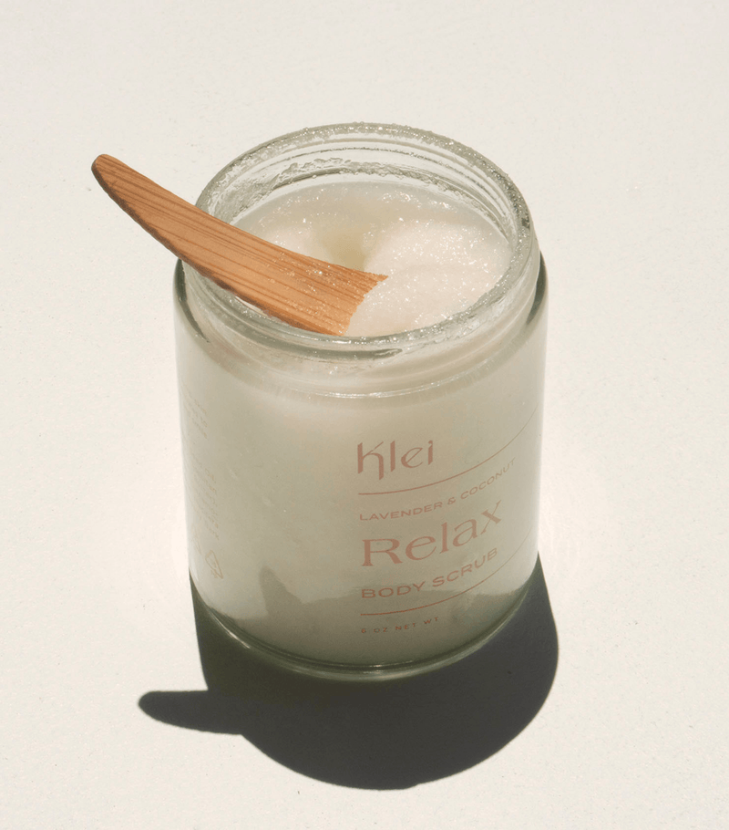 Relax Lavender & Coconut Body Scrub - ourCommonplace