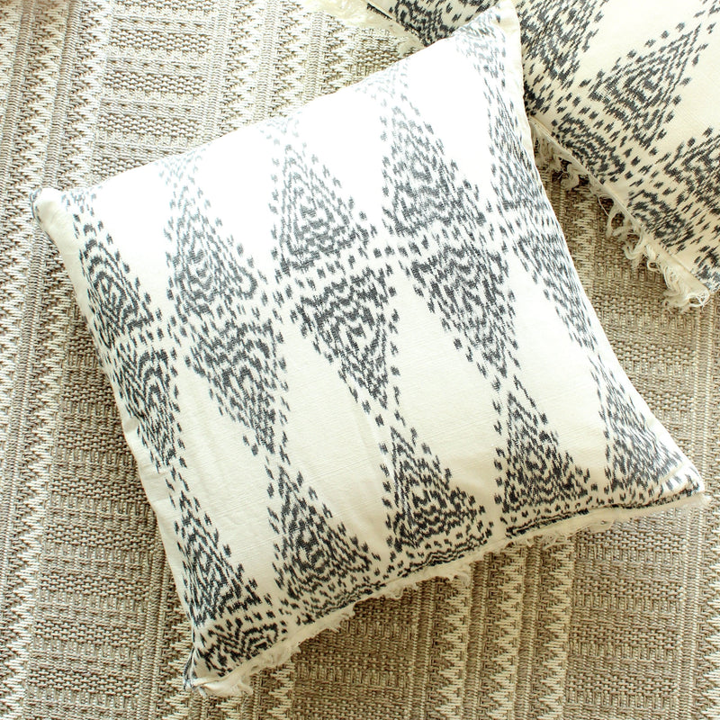 Java Bliss Ikat Pillow - ourCommonplace
