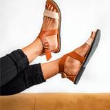 The Jasmine Leather Sandal - ourCommonplace