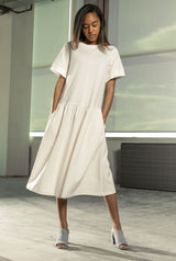 Luca Dress / Vintage White Cotton - ourCommonplace