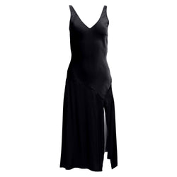 Mae Slip Dress / Black Silk - ourCommonplace
