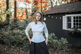 Beth Skirt / Black Linen - ourCommonplace