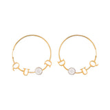 QUOD Pearl Hoops - ourCommonplace