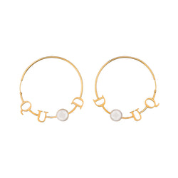 QUOD Pearl Hoops - ourCommonplace