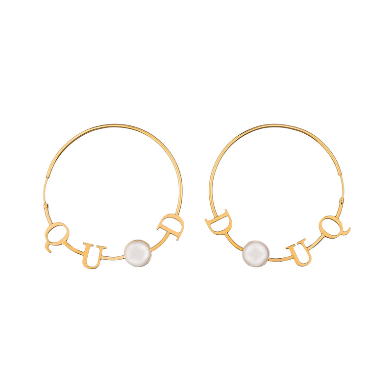 QUOD Pearl Hoops - ourCommonplace