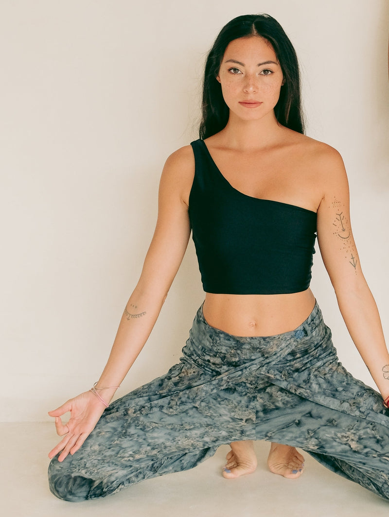 Flyaway Pants in Indigo Marble - ourCommonplace