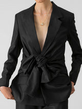 FOUR SLEEVE JACKET BLACK - ourCommonplace