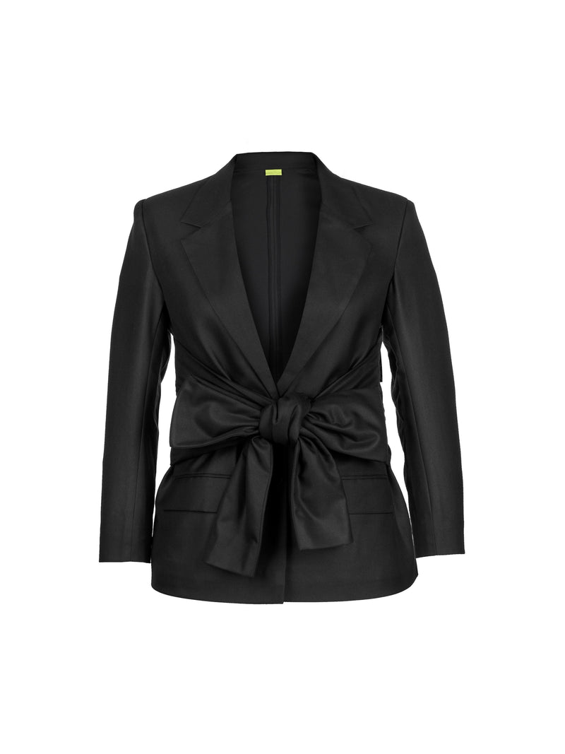 FOUR SLEEVE JACKET BLACK - ourCommonplace