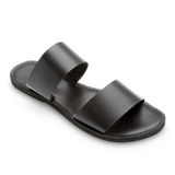 The Ophelia Leather Slide Sandal - ourCommonplace